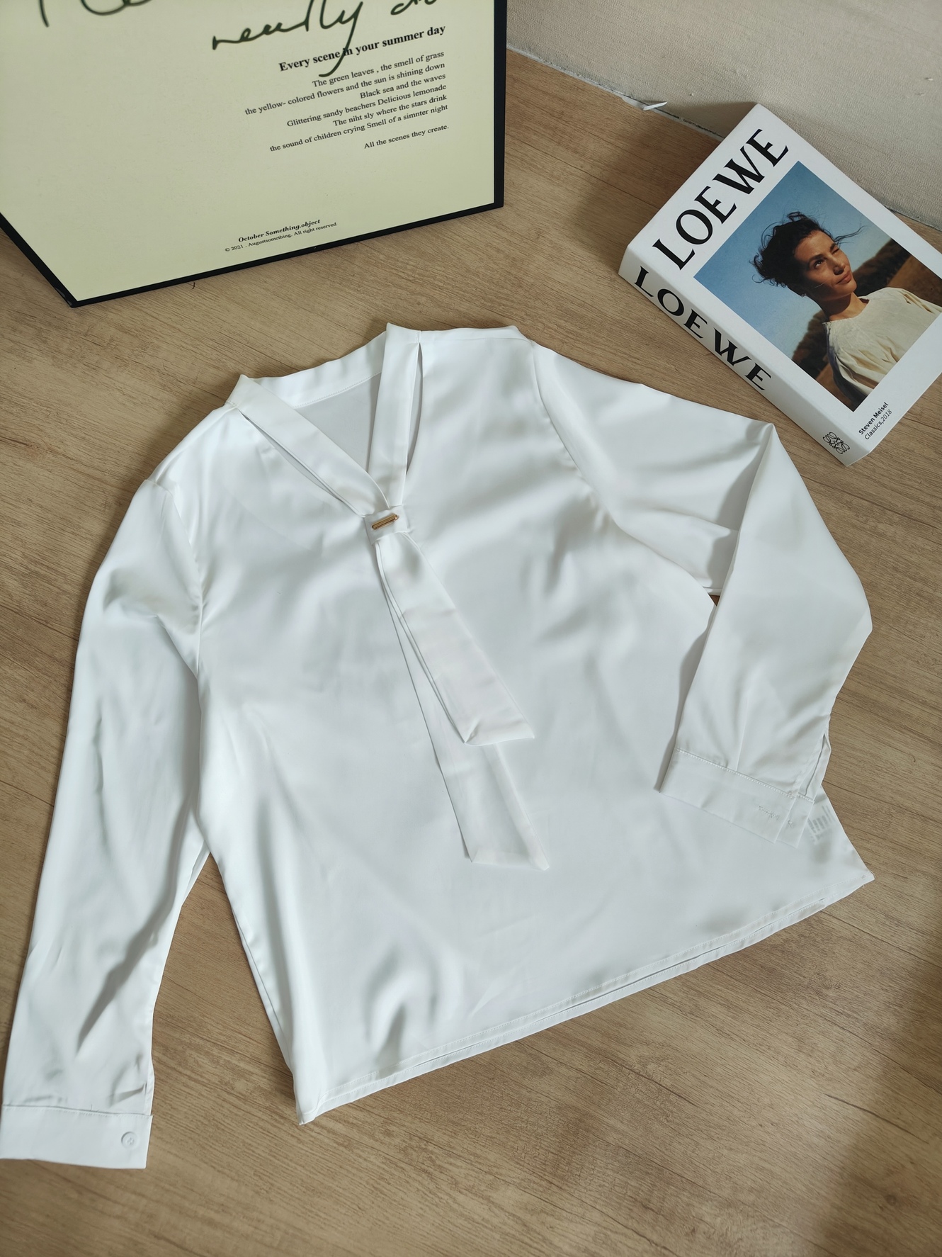 PARVÉ Scarf Tie Blouse 飘带轻奢衬衫*5 Colors