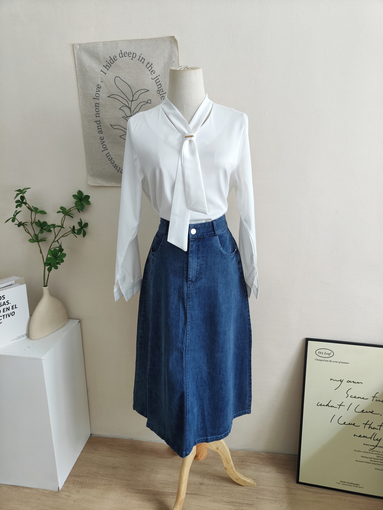 PARVÉ Scarf Tie Blouse 飘带轻奢衬衫*5 Colors