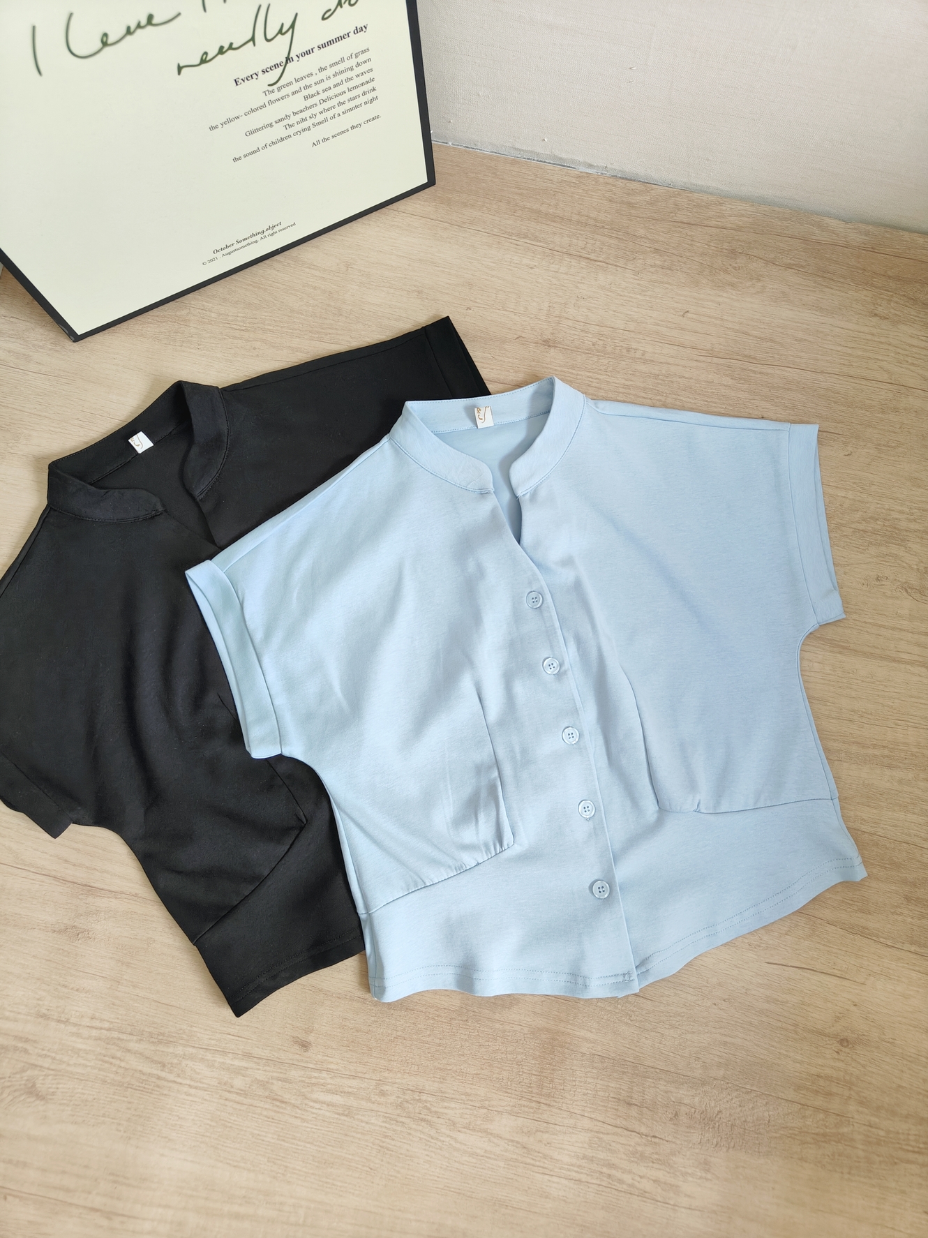 Classic Stand Collar Shirt 老钱风立领衬衫*5 Colors