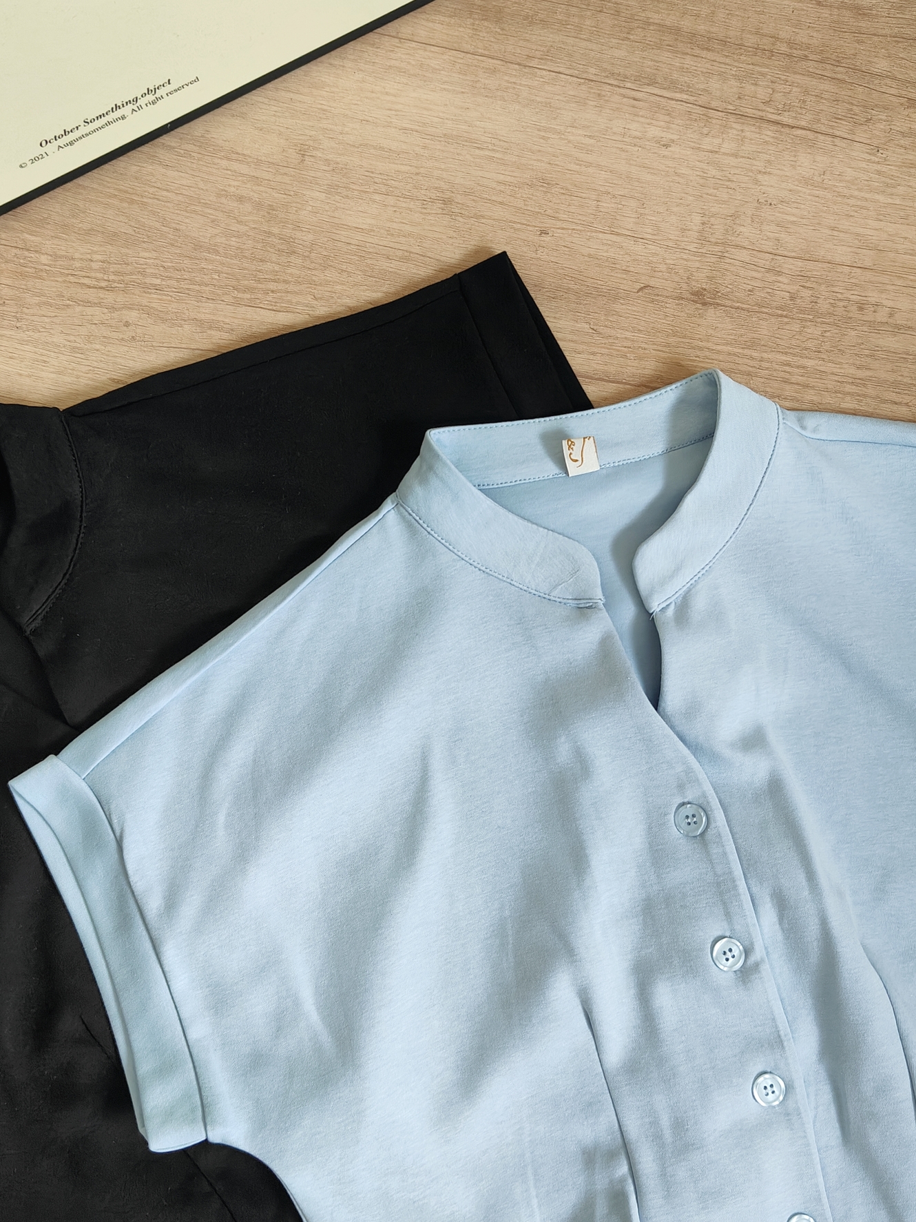 Classic Stand Collar Shirt 老钱风立领衬衫*5 Colors