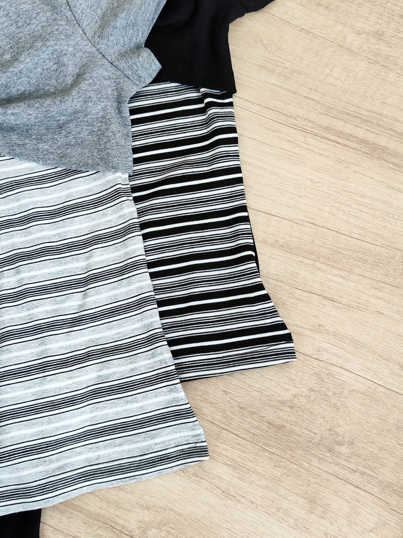 RINA Bow Layered T-Shirt 蝴蝶结假两件T恤*3 Colors