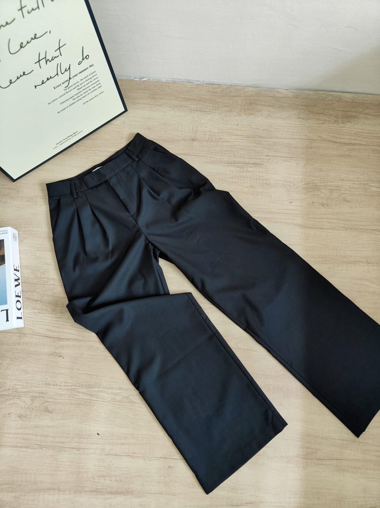 CHIC Wide Leg Suit Pants 简约阔腿西装裤