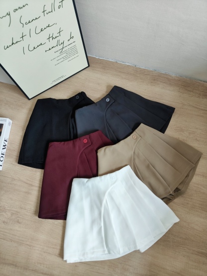 SIGNATURE Pleated Mini Skirt 不规则百褶短裙*6 Colors