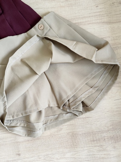 SIGNATURE Pleated Mini Skirt 不规则百褶短裙*6 Colors