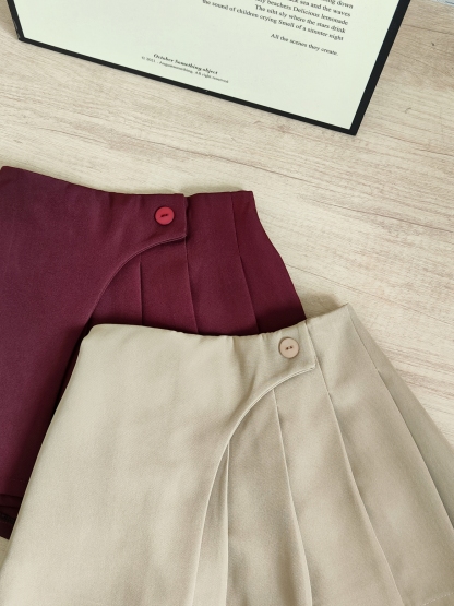 SIGNATURE Pleated Mini Skirt 不规则百褶短裙*6 Colors