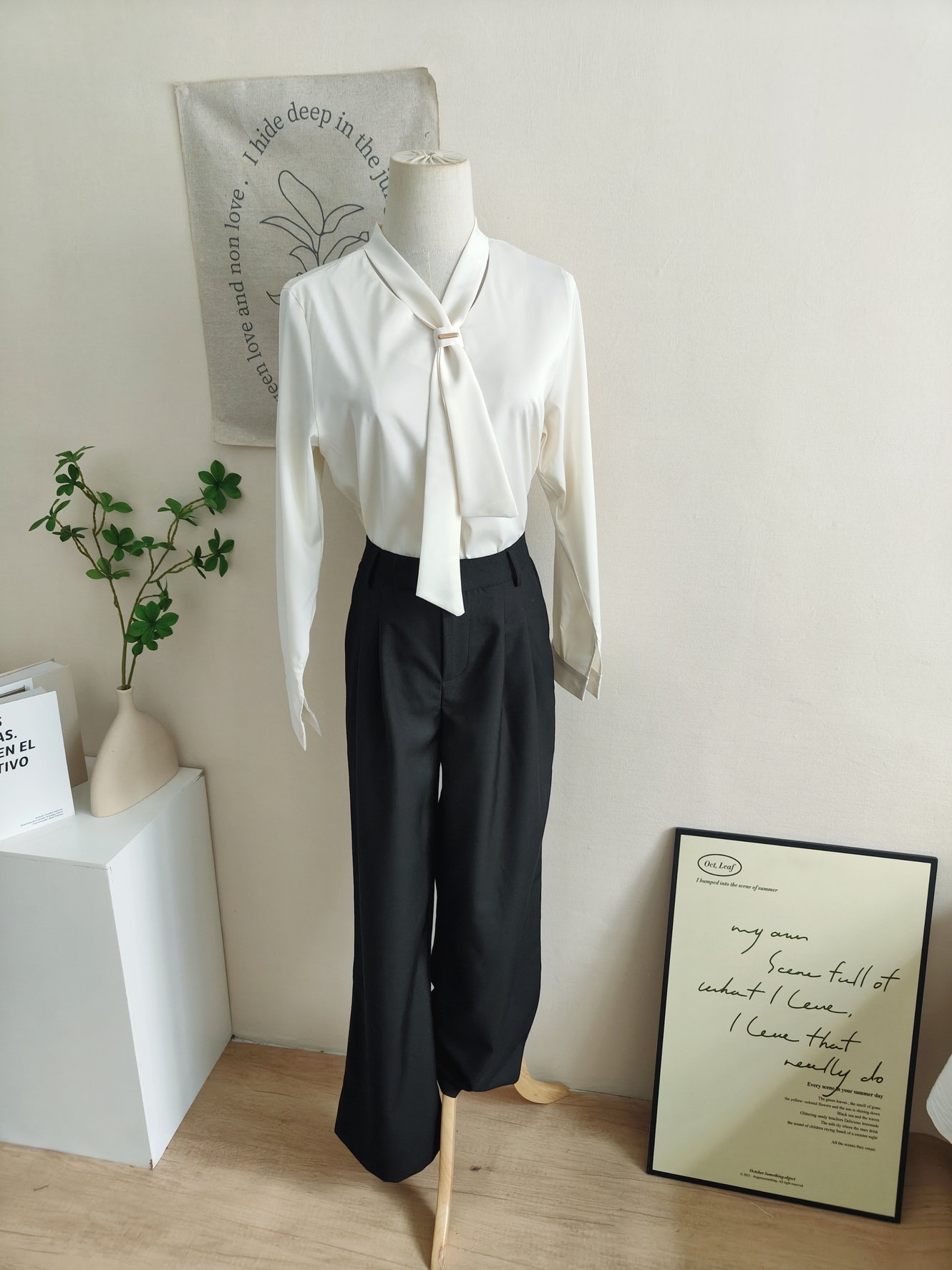 PARVÉ Scarf Tie Blouse 飘带轻奢衬衫*5 Colors