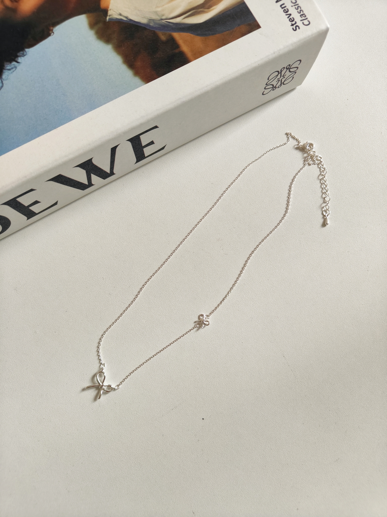 Minimal Bow Necklace 简约蝴蝶结项链