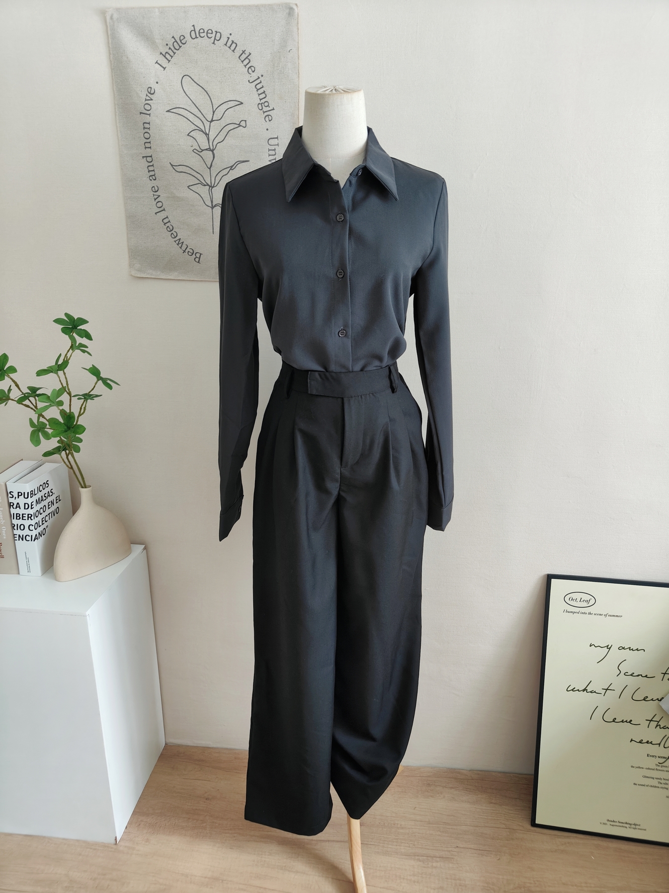 CHIC Wide Leg Suit Pants 简约阔腿西装裤