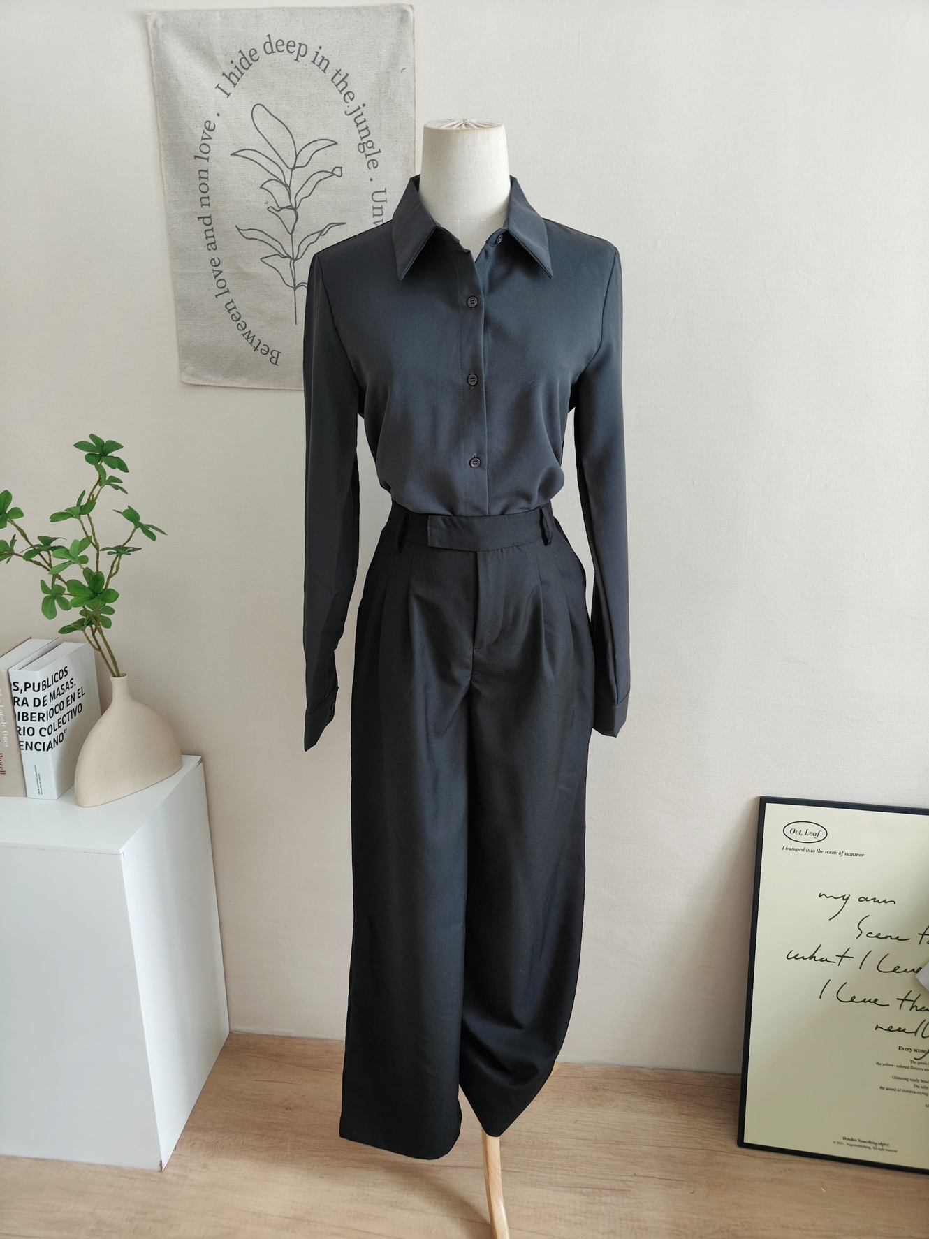 CHIC Wide Leg Suit Pants 简约阔腿西装裤