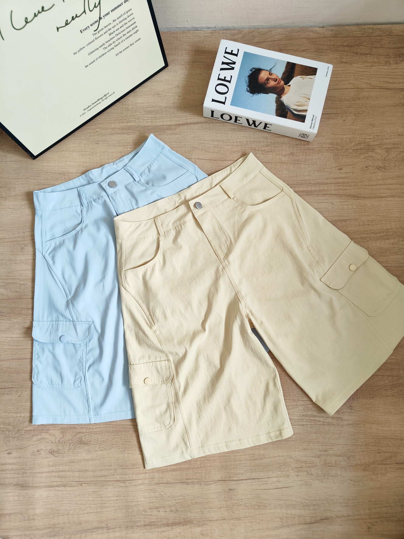 SIGNATURE Pocket Cargo Shorts  多口袋工装短裤* 4 Colors