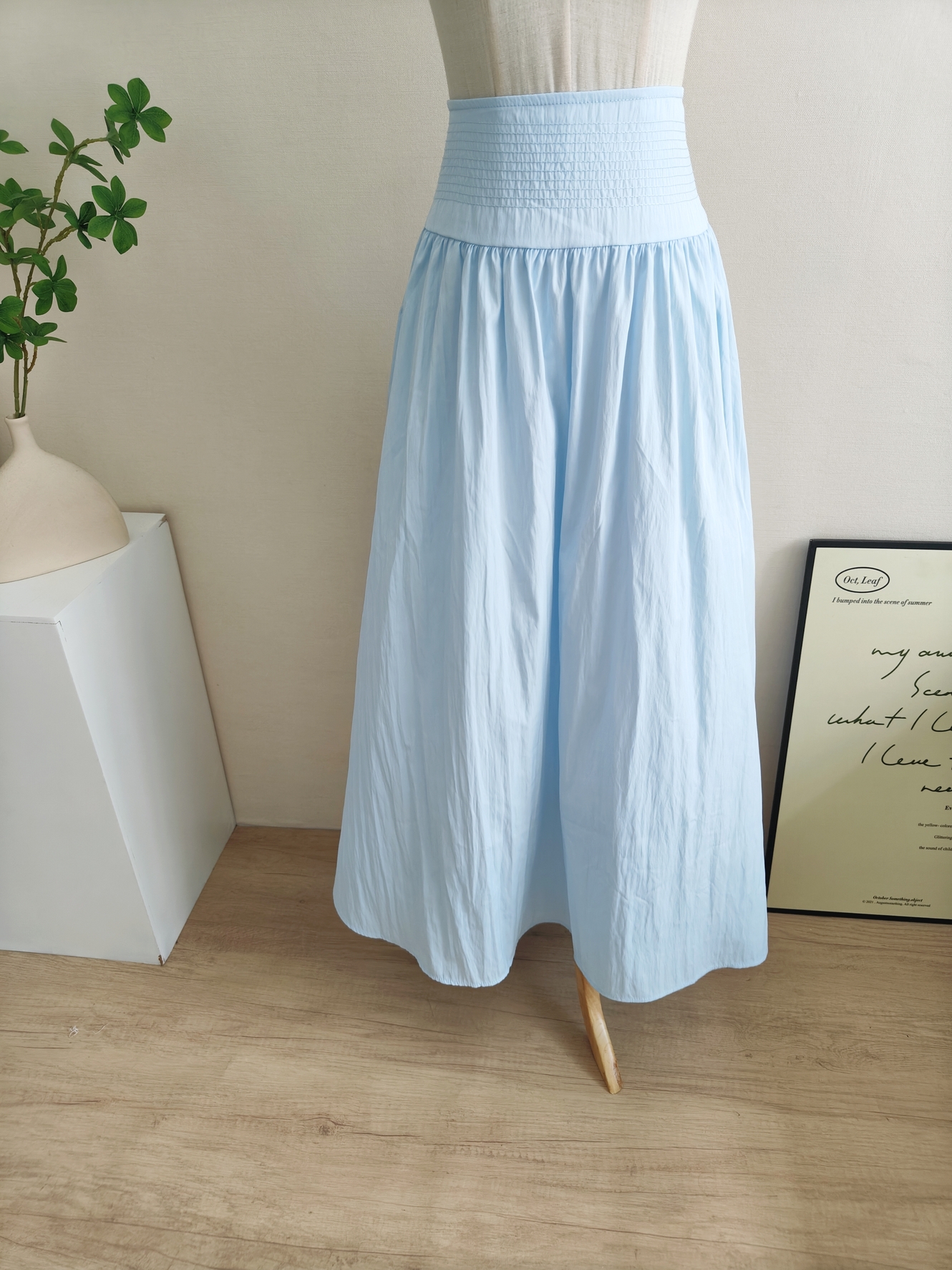 LUMEA Fluid A-Line Full Skirt 垂感A字大摆半身裙*4 Colors