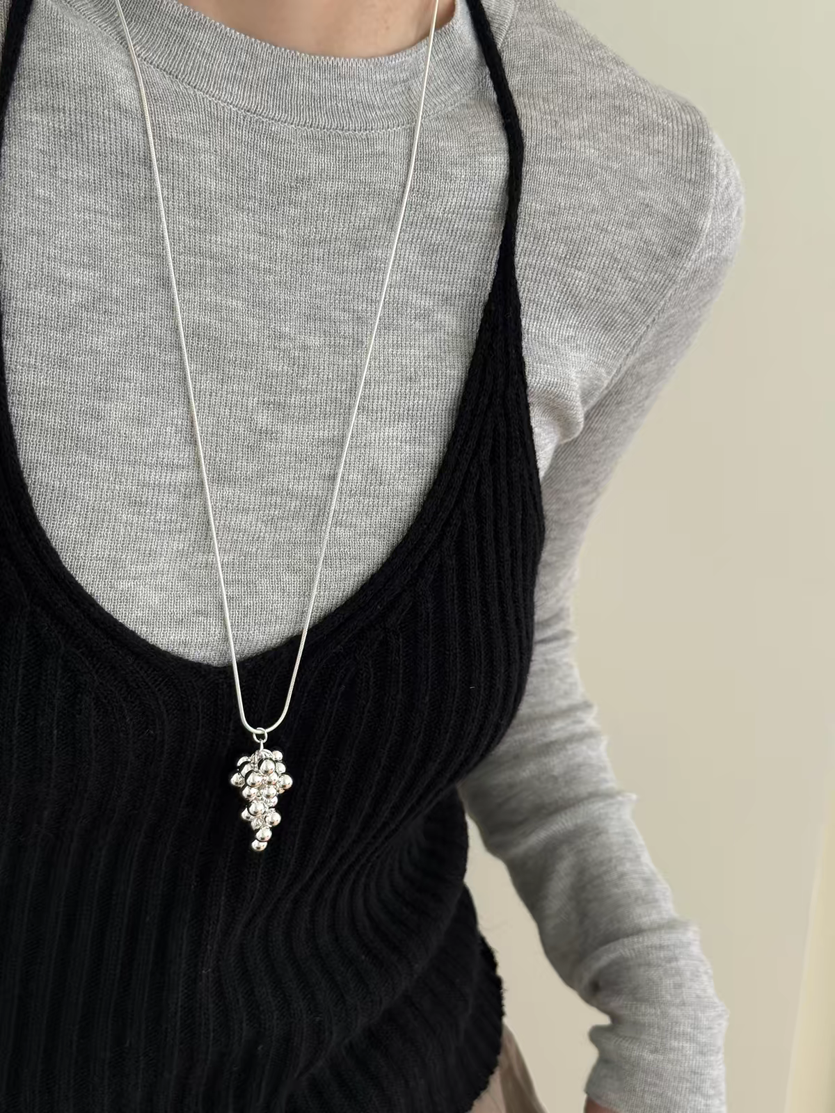 Chic Tassel Chain Necklace 小众流苏长款项链