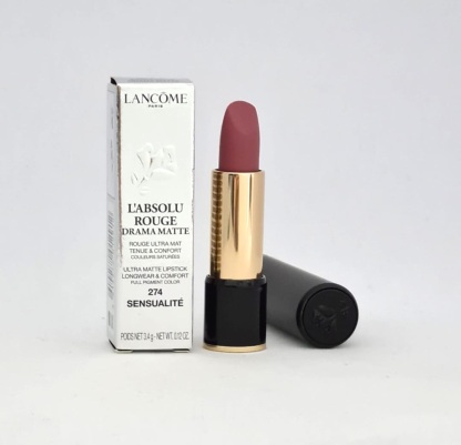 Lancome L Absolue Rouge Drama Matte 274 Sensualite 3.4g Unused Tester