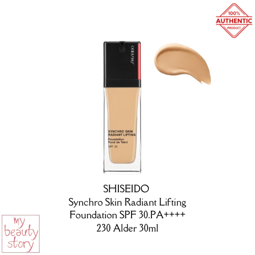 Shiseido SYNCHRO SKIN RADIANT LIFTING Foundation SPF 30.PA++++ 230 Ald