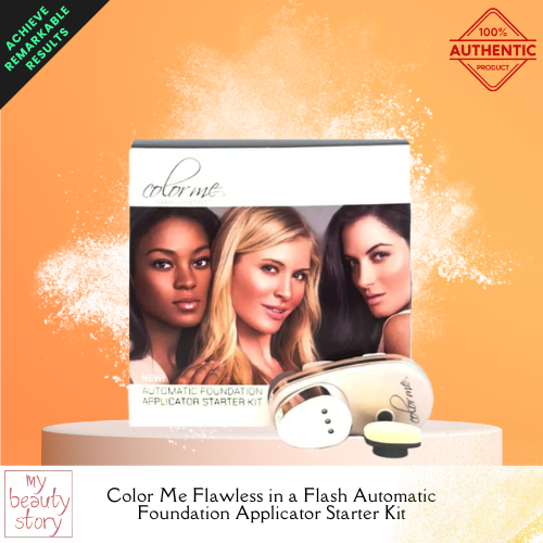Color Me Flawless in a Flash Automatic Foundation Applicator Starter Kit