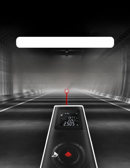 เครื่องวัดระยะเลเซอร์อัจฉริยะ 40เมตรแบบมือถือ