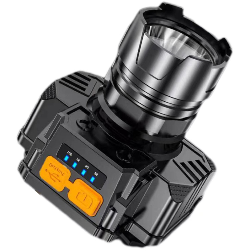 【ไฟส่องสว่างระยะไกล】ไฟฉายคาดหัวความสว่างสูง