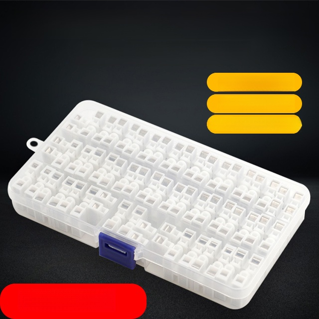 ขั้วต่อสายไฟอย่างรวดเร็ว แบบกด