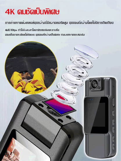 [การมองเห็นกลางคืน ด้วยอินฟราเรด] เครื่องบันทึก HD หน้าจอขนาดใหญ่