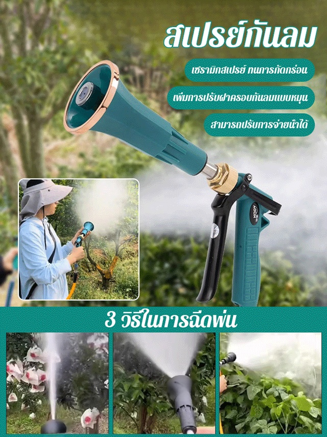 เครื่องพ่นน้ำแรงดันสูง