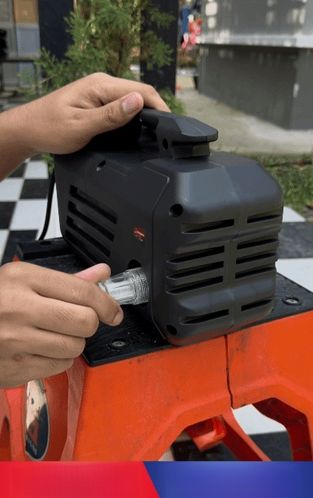 เครื่องฉีดน้ำล้างรถแรงดันสูงใช้ในบ้าน 