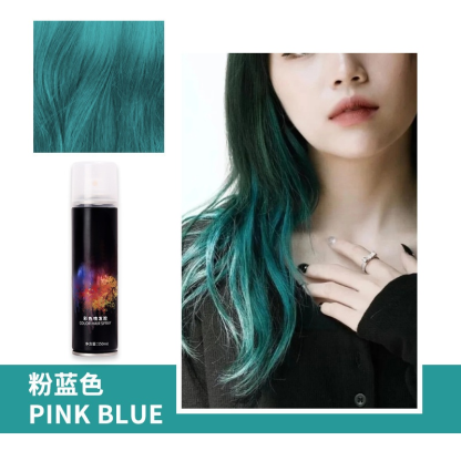 สีสันหลายชนิด สเปรย์เปลี่ยนสีผมแบบชั่วคราว