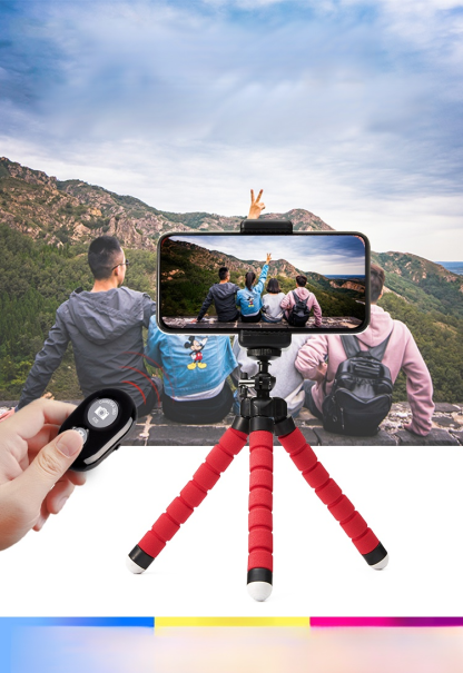 [อุปกรณ์ถ่ายภาพ] ขาตั้งโทรศัพท์มือถือปลาหมึก