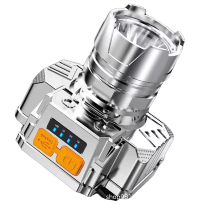 【ไฟส่องสว่างระยะไกล】ไฟฉายคาดหัวความสว่างสูง