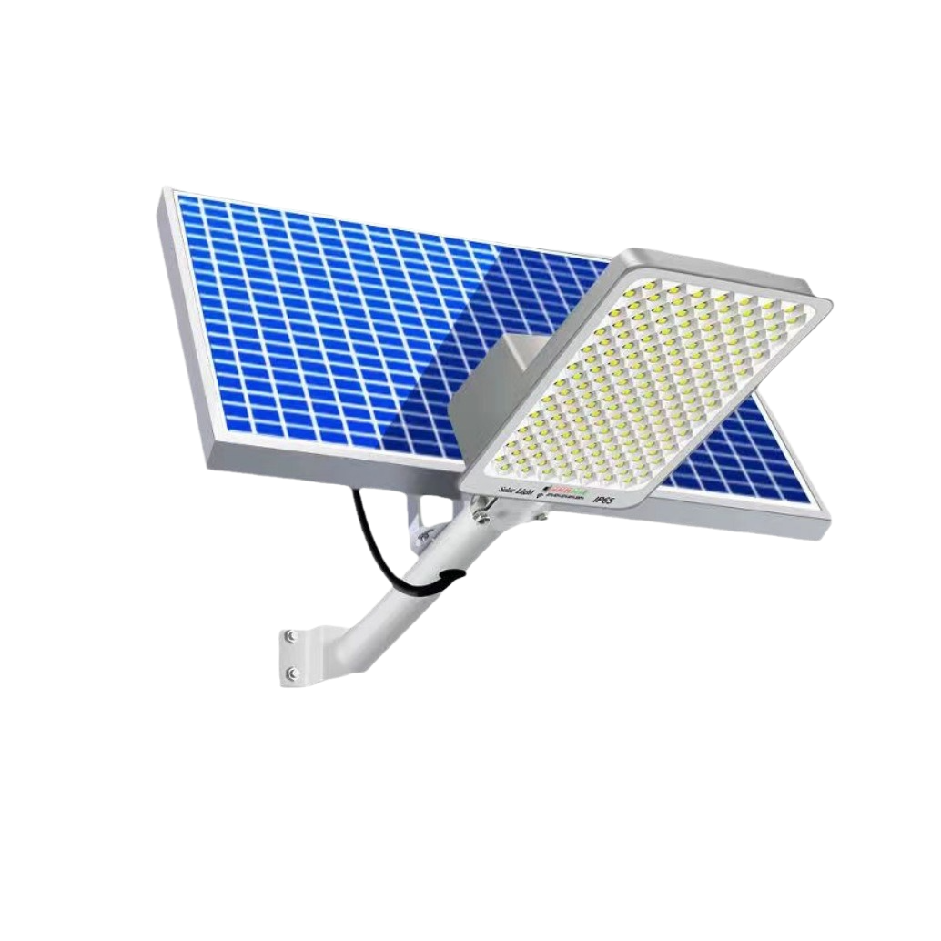 【TT ขายดี】โคมไฟถนนพลังงานแสงอาทิตย์กำลังสูง