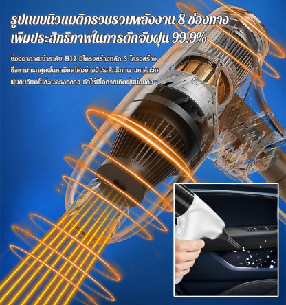 เครื่องดูดฝุ่นมัลติฟังก์ชั่นแบบมือถือที่มีประสิทธิภาพสูง