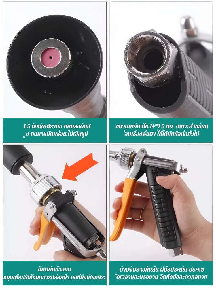 เครื่องพ่นน้ำแรงดันสูง