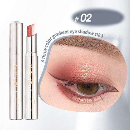 อายแชโดว์แบบแท่งไล่เฉดสามสี AGAG 