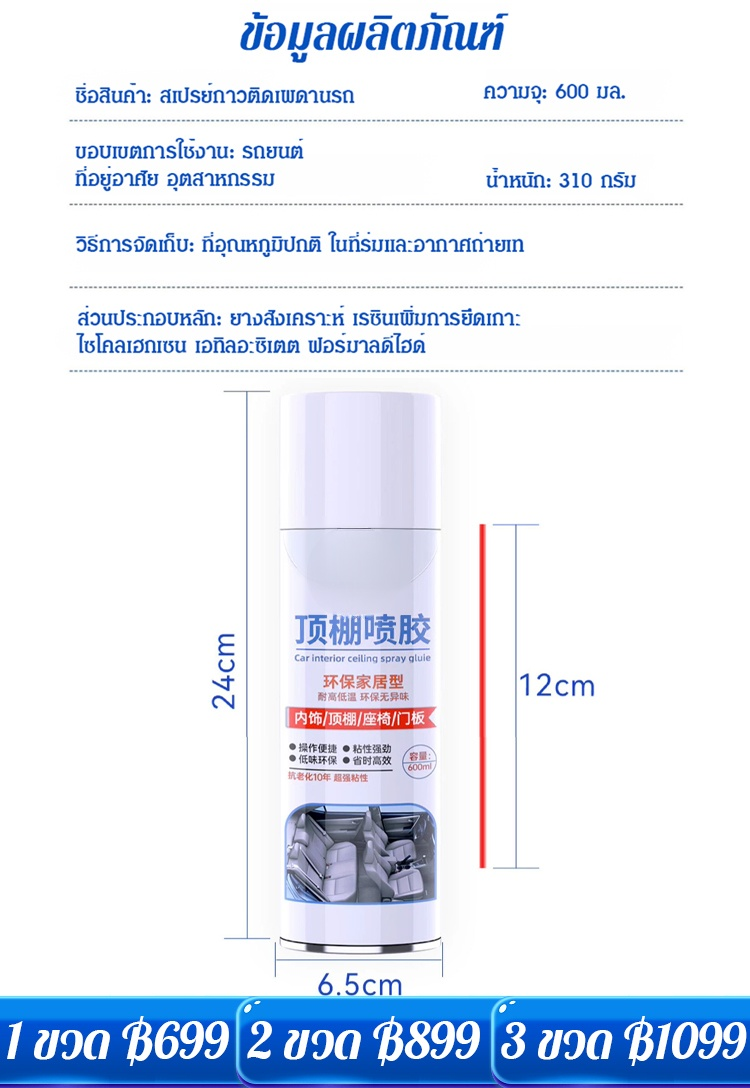 ด้านในรถยนต์ติดฉีดด้วยตนเอง