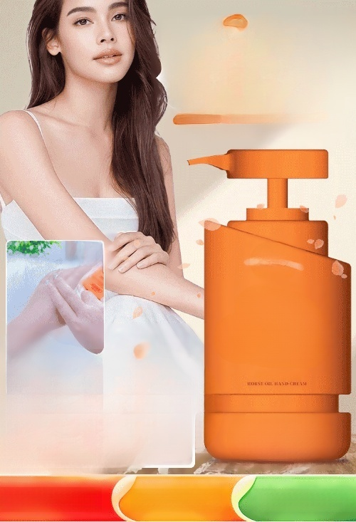 【ใช้ได้ทั่วร่างกาย】ครีมทามือสูตรน้ำมันม้าแบบใหม่