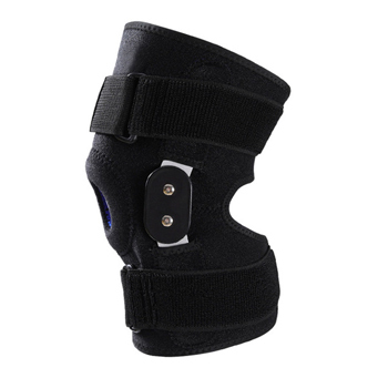 อุปกรณ์พยุงหัวเข่า มีแผ่นเหล็กพับได้