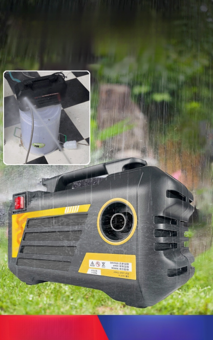 เครื่องฉีดน้ำล้างรถแรงดันสูงใช้ในบ้าน 