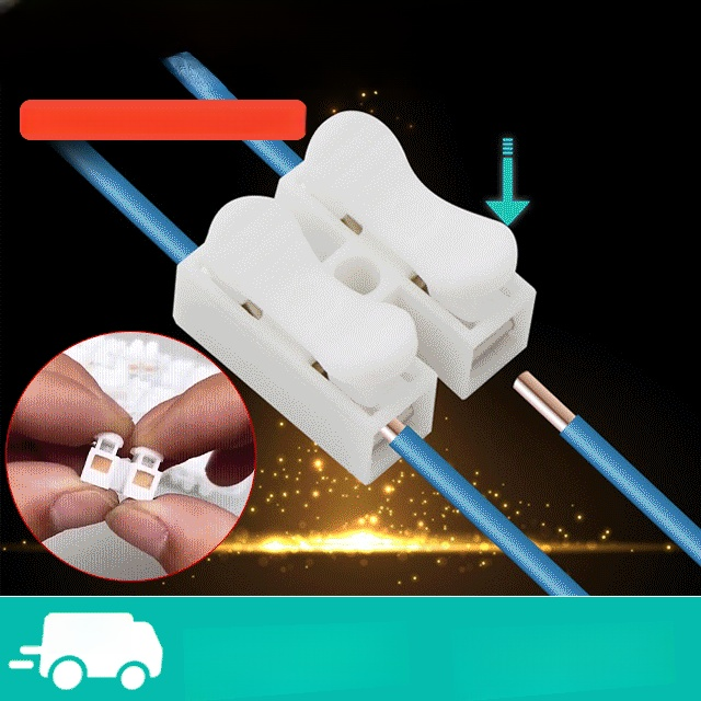 ขั้วต่อสายไฟอย่างรวดเร็ว แบบกด