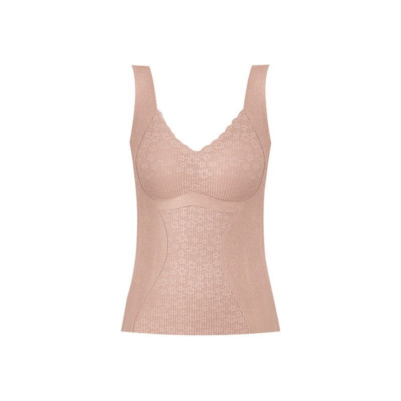 【กระชับสัดส่วนและกันหนาว】เสื้อกล้ามมีบรา