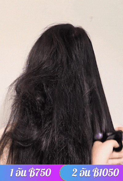 หวียืดผมแบบพกพาเหมาะสำหรับคนขี้เกียจ