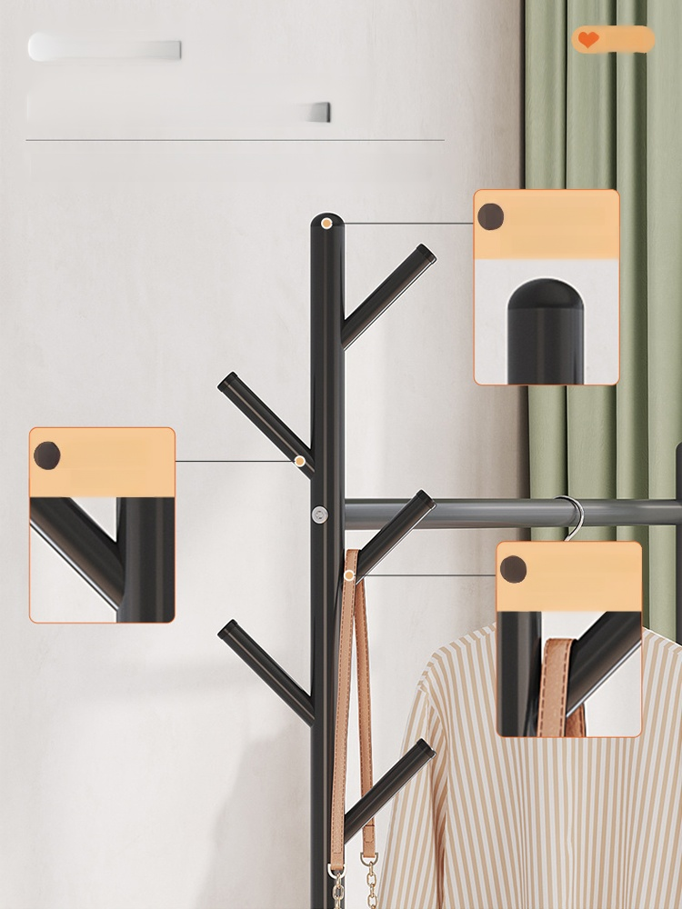 ราวตากผ้าอเนกประสงค์แบบพับได้พร้อมชั้นวาง แบบ 3 อิน 1