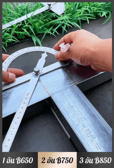 [พกพาสะดวกและแม่นยำ] โปรแทรคเตอร์แบบสแตนเลส