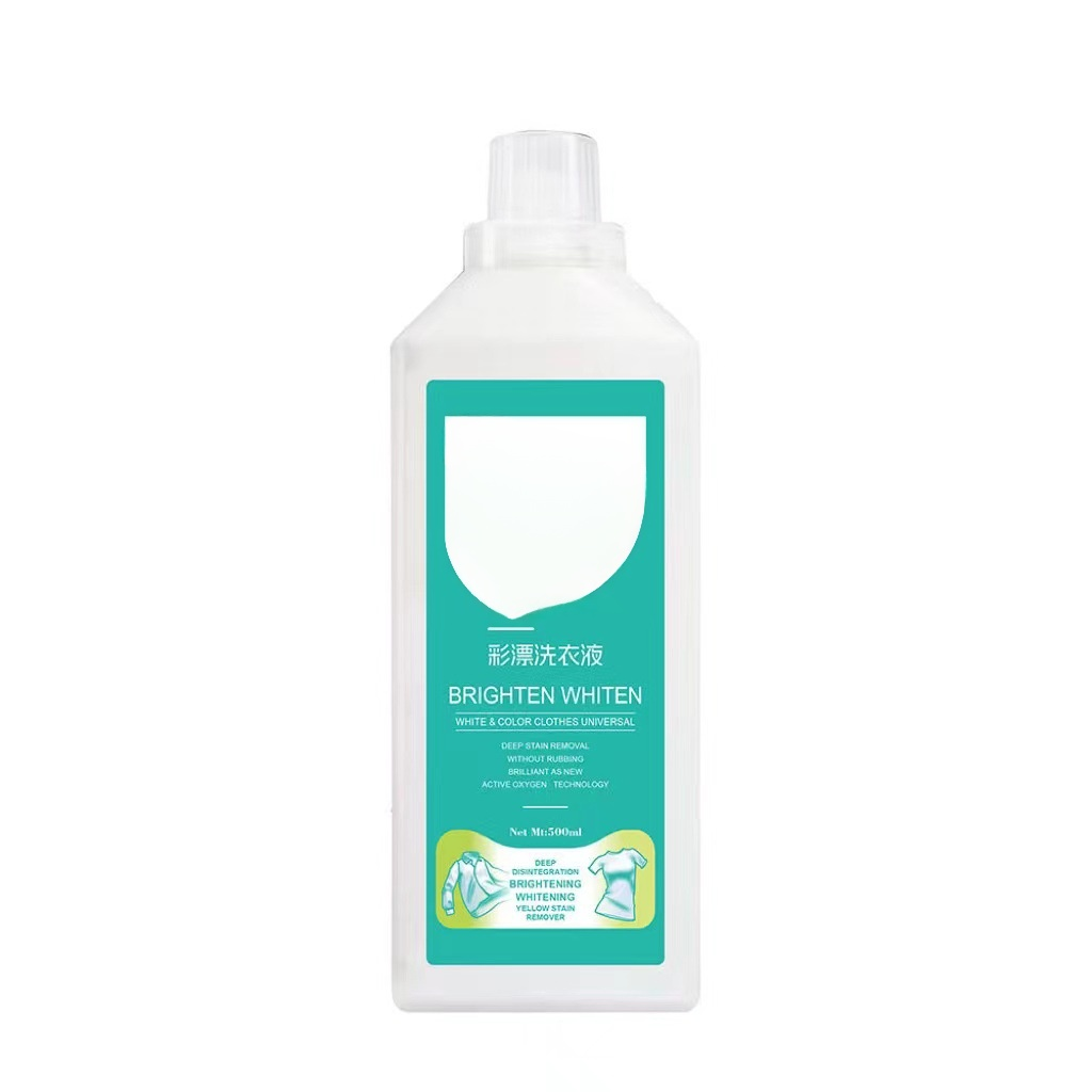 น้ำยาซักผ้ามีพลังออกซิเจน ขจัดคราบเหลือง เพิ่มความขาว