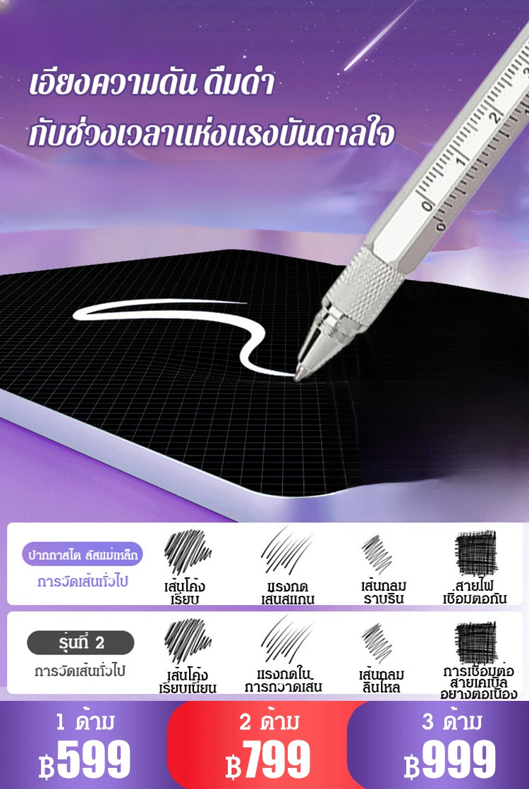 ปากกาคาปาซิทีฟเปิดขวดอเนกประสงค์