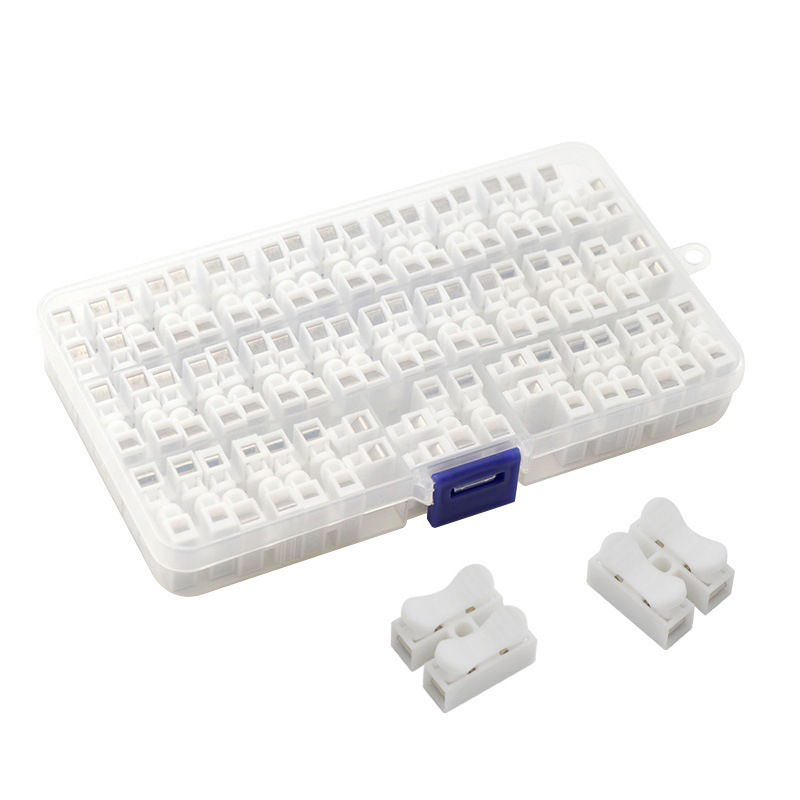 ขั้วต่อสายไฟอย่างรวดเร็ว แบบกด