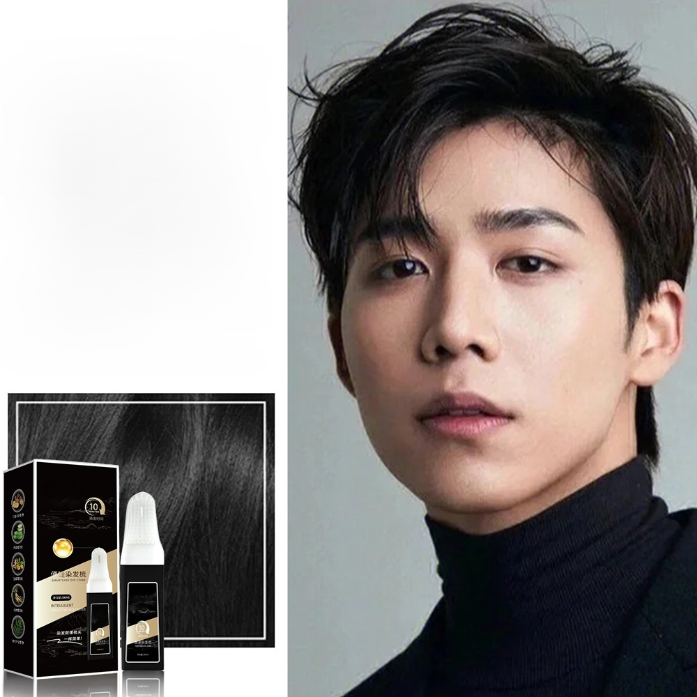 【ปิดผมขาว】หวีอัจฉริยะ染ผม