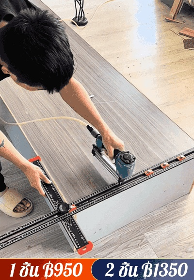 【เครื่องมือช่างไม้】ไม้บรรทัดวัดมุมอเนกประสงค์