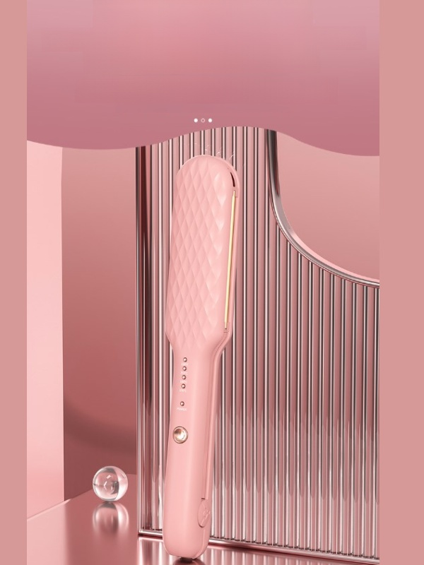 เครื่องม้วนผมไฟฟ้า ควบคุมอุณหภูมิอัจฉริยะ แบบพกพา ความร้อนทันที เครื่องม้วนผมเปียกและแห้งขนาดเล็ก