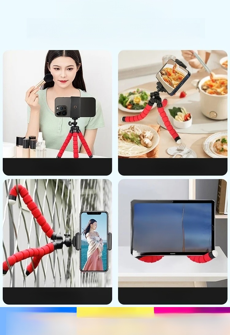 [อุปกรณ์ถ่ายภาพ] ขาตั้งโทรศัพท์มือถือปลาหมึก