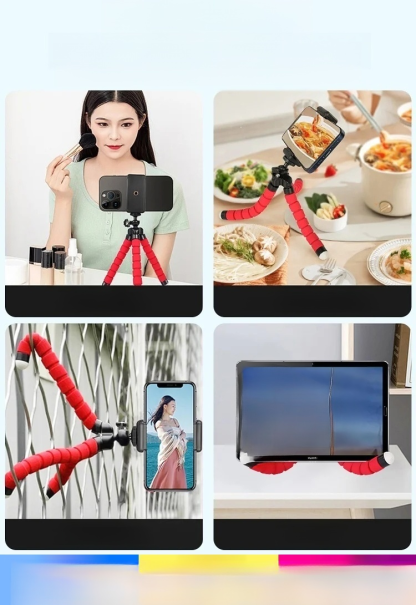 [อุปกรณ์ถ่ายภาพ] ขาตั้งโทรศัพท์มือถือปลาหมึก