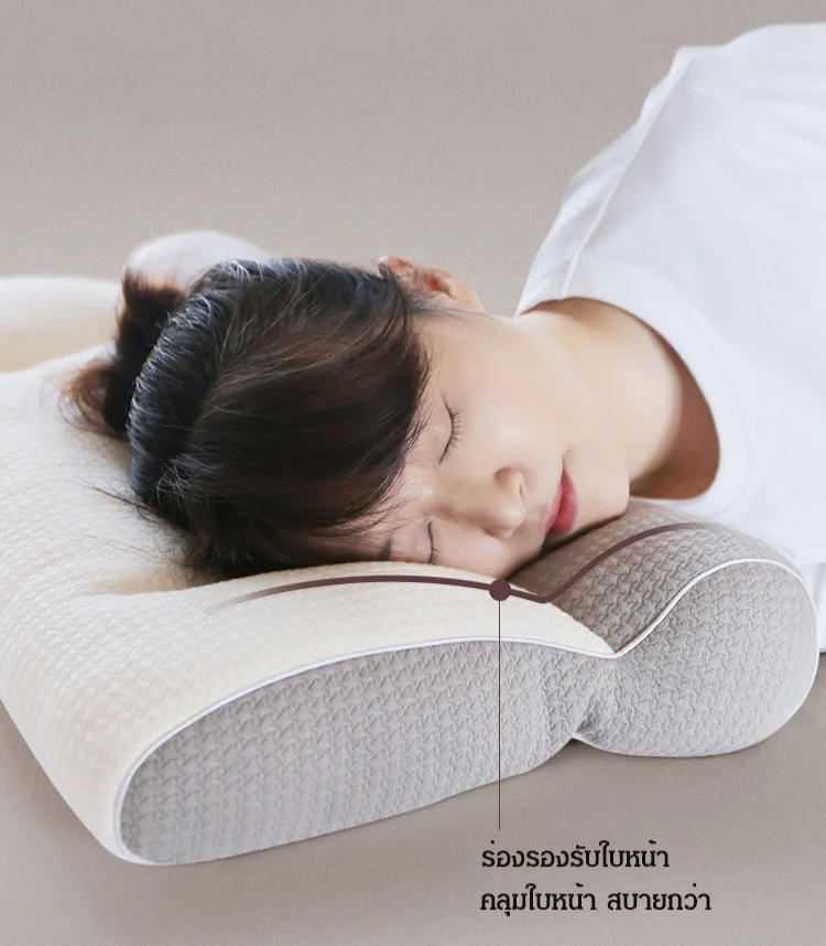 หมอนขนห่านนอนสบายป้องกันกระดูกสันหลังส่วนคอ
